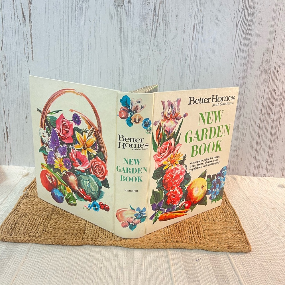 Vintage Better Homes and Garden New Garden book 1971